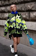 LOLO ZOUAI Out at Paris Fashion Week 10/01/2021