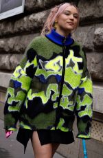 LOLO ZOUAI Out at Paris Fashion Week 10/01/2021