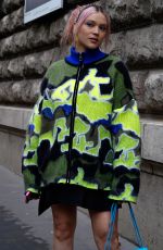 LOLO ZOUAI Out at Paris Fashion Week 10/01/2021