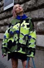 LOLO ZOUAI Out at Paris Fashion Week 10/01/2021