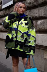 LOLO ZOUAI Out at Paris Fashion Week 10/01/2021