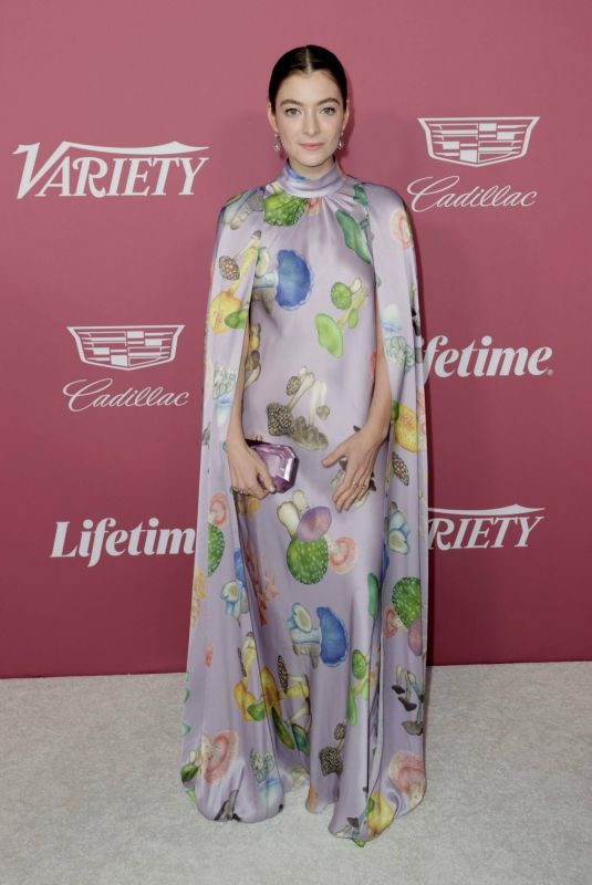 LORDE at Variety