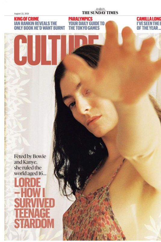 LORDE in Sundey Times Culture, August 2021