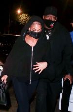 LORI HARVEY Out for Dinner at Craig