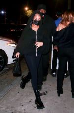 LORI HARVEY Out for Dinner at Craig