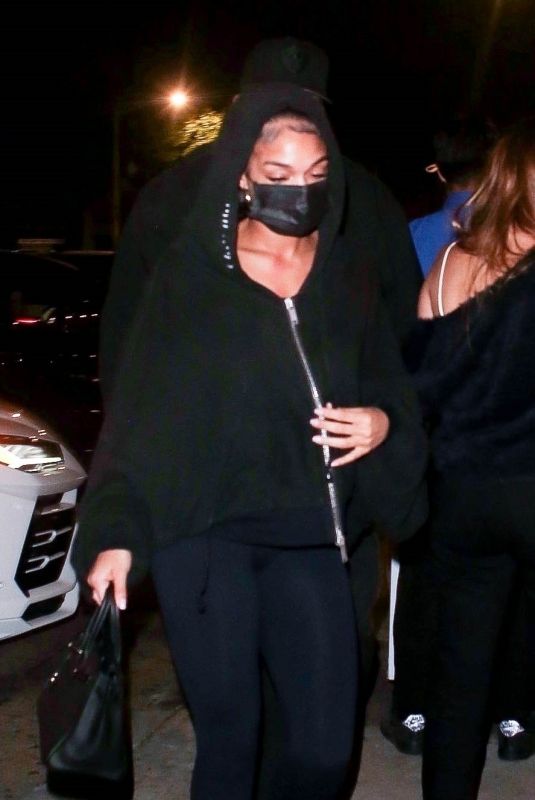 LORI HARVEY Out for Dinner at Craig