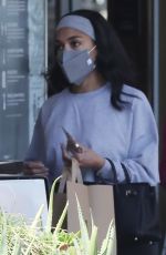 LORI HARVEY Shopping at Erewhon Market in West Hollywood 10/21/2021