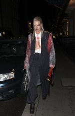 LOTTIE MOSS Arrives at Halloween Party at Isabel in London 10/29/2021