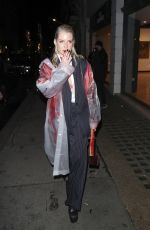LOTTIE MOSS Arrives at Halloween Party at Isabel in London 10/29/2021