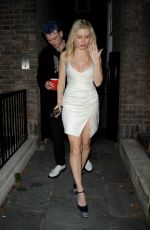 LOTTIE MOSS Leaves a Party in the Early Hours of Saturday Morning in London 10/16/2021