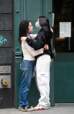 LOURDES LEON Meeting up with a Girlfriend in New York 10/07/2021