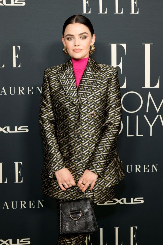 LUCY HALE at 27th Annual Elle Women in Hollywood Celebration in Los Angeles 10/19/2021