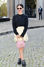 LUCY HALE at Miu Miu Womenswear Spring/Summer 2022 Show in Paris 10/05/2021