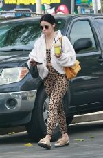 LUCY HALE Out for Coffee in Studio City 10/24/2021