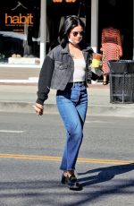 LUCY HALE Out for Coffee in Studio City 10/28/2021