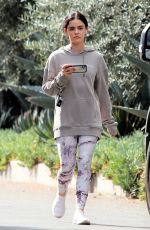 LUCY HALE Out Hiking in Studio City 10/18/2021