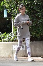 LUCY HALE Out Hiking in Studio City 10/18/2021