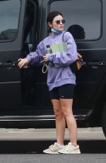 LUCY HALE Out in West Hollywood 09/30/2021