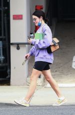 LUCY HALE Out in West Hollywood 09/30/2021