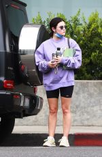 LUCY HALE Out in West Hollywood 09/30/2021
