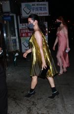 LUCY LIU Night Out in New York 10/10/2021