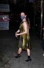LUCY LIU Night Out in New York 10/10/2021