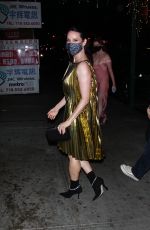 LUCY LIU Night Out in New York 10/10/2021