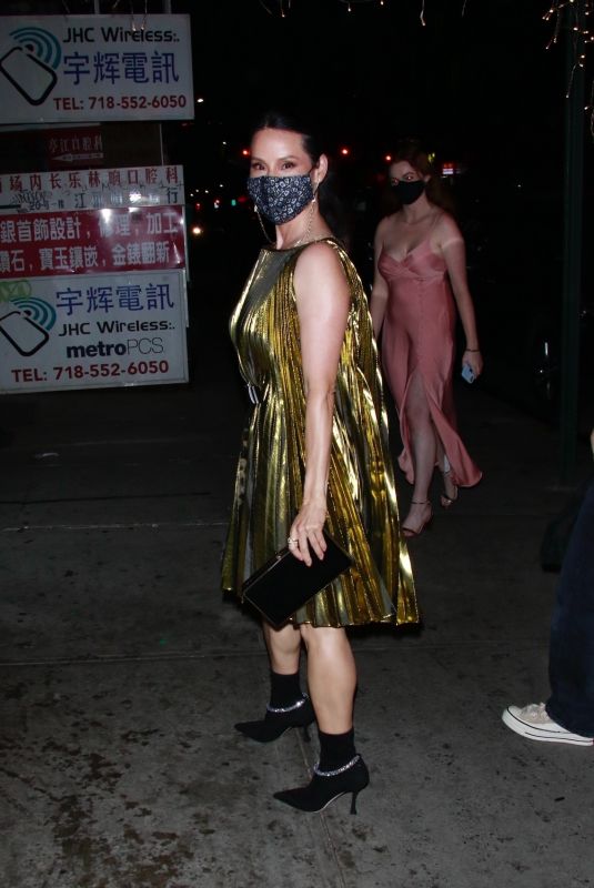 LUCY LIU Night Out in New York 10/10/2021