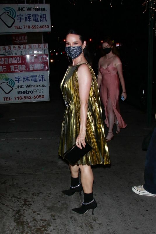 LUCY LIU Night Out in New York 10/21/2021