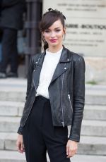 LUMA GROTHE Leaves L’Oreal Show at Paris Fashion Week 10/03/2021