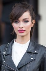 LUMA GROTHE Leaves L’Oreal Show at Paris Fashion Week 10/03/2021