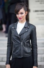 LUMA GROTHE Leaves L’Oreal Show at Paris Fashion Week 10/03/2021