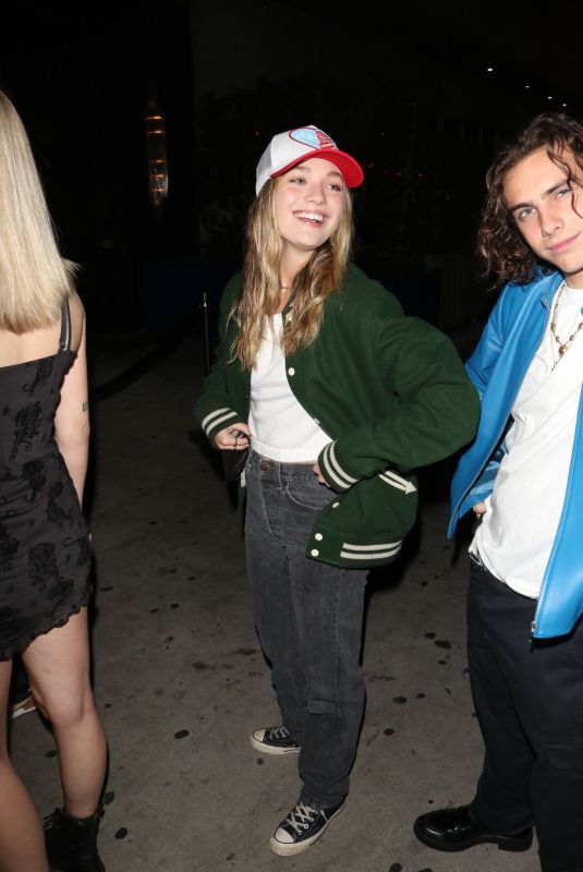 MADDIE ZIEGLER at AJ Mitchell Album Release Party in Los Angeles 10/07/2021