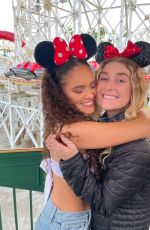 MADISON PETTIS at Disneyland - Instagram Photos 10/25/2021