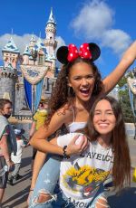 MADISON PETTIS at Disneyland - Instagram Photos 10/25/2021