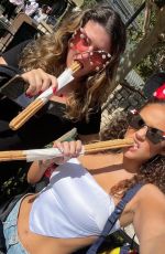 MADISON PETTIS at Disneyland - Instagram Photos 10/25/2021