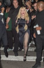 MADONNA Performs at Midnight Show at Red Rooster in New York 10/09/2021