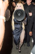 MADONNA Performs at Midnight Show at Red Rooster in New York 10/09/2021