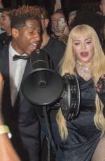 MADONNA Performs at Midnight Show at Red Rooster in New York 10/09/2021