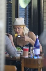 MALIN AKERMAN and Jack Donnelly Out for Lunch at Lil Dom