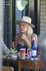 MALIN AKERMAN and Jack Donnelly Out for Lunch at Lil Dom