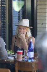 MALIN AKERMAN and Jack Donnelly Out for Lunch at Lil Dom