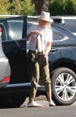 MALIN AKERMAN Out for Grocery Shopping in Los Feliz 10/10/2021
