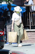 MALIN AKERMAN Out for Grocery Shopping in Los Feliz 10/10/2021