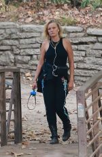 MALIN AKERMAN Out Hiking at Griffith Park in Los Feliz 10/11/2021