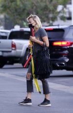 MALIN AKERMAN Out in Los Angeles 10/15/2021