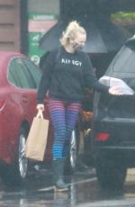 MALIN AKERMAN Out Shopping for Groceries in Los Feliz 10/25/2021