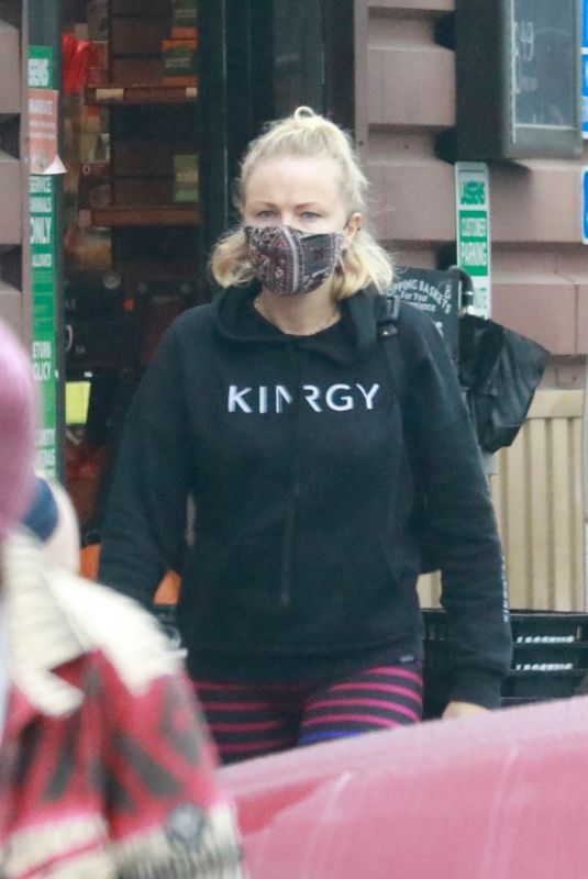 MALIN AKERMAN Out Shopping for Groceries in Los Feliz 10/25/2021