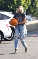 MALIN AKERMAN Out to Buy a Pumpkin in Los Feliz 10/24/2021