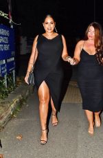 MALIN ANDERSSON Celebrates Her 29th Birthday with a Friend in London 10/23/2021